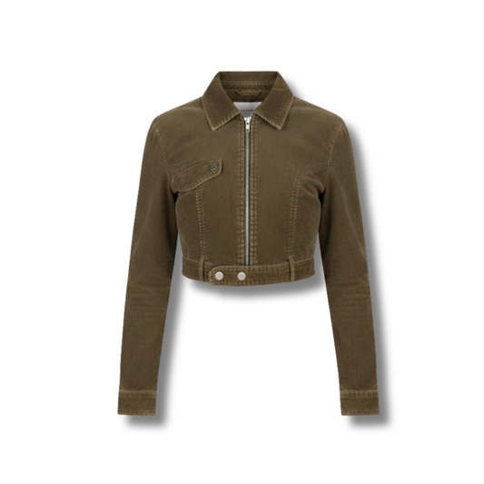 Corduroy Crop Jacket