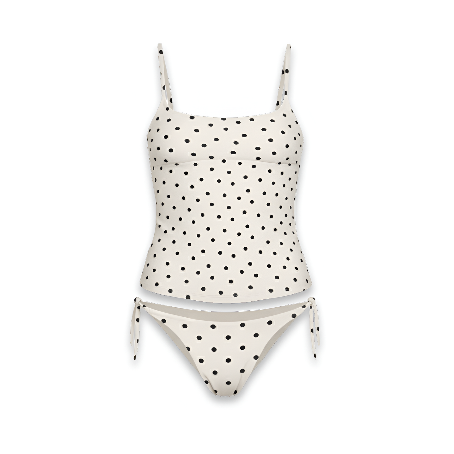 Polka Dot Swimsuit Set
